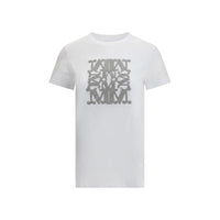 Max Mara Embroidered monogram T-shirt