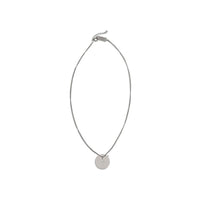 MM6 Necklace with round plaque