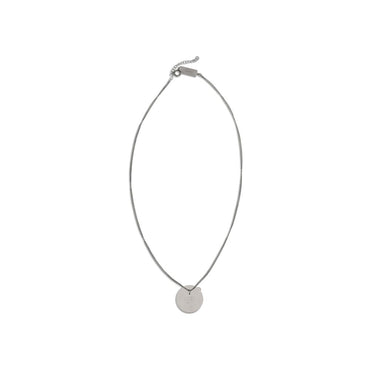 MM6 Necklace with round plaque