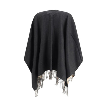 Burberry Wool Poncho