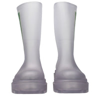 Off-White Transparent Pvc Ankle Boots