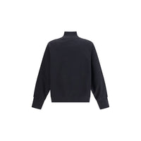 Balmain Leopard Print High-neck Sweatshirt
