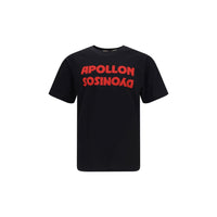 Valentino Cotton T-shirt with Apollo Dyonisos graphic print