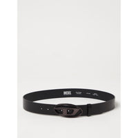 Diesel Black Leather Belt