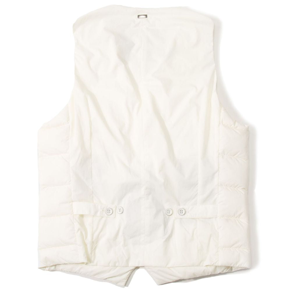 Herno White Polyamide Sleveless Jacket