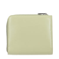 Jil Sander Green Leather Wallet
