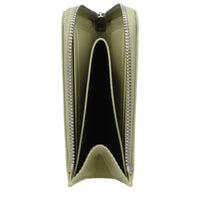 Jil Sander Green Leather Wallet