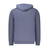 Norway 1963 Blue Cotton Men's Hooded Sweater