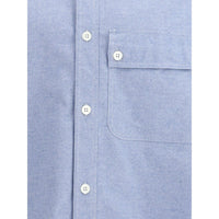 Thom Browne Flannel 4-Bar Shirt