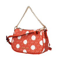 Michael Kors Red Fabric Handbags