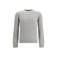 Aragona Cashmere Gray Cashmere Sweatshirt