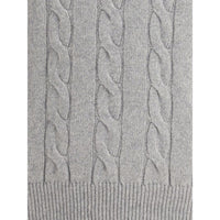 Aragona Cashmere Gray Cashmere Sweatshirt