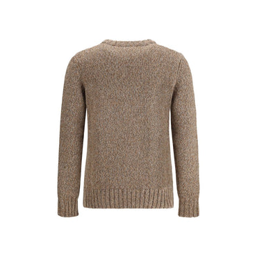 Aragona Cashmere Brown Merino Wool Sweater