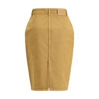 Saint Laurent Denim Pencil Skirt