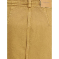 Saint Laurent Denim Pencil Skirt