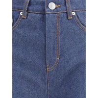 Ami Paris Flare fit Jeans in raw