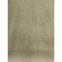 Aragona Cashmere Green Cashmere Sweatshirt