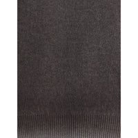 Aragona Cashmere Gray Cashmere Turtleneck