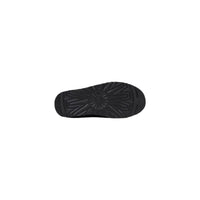 UGG Black Suede Leather Clogs