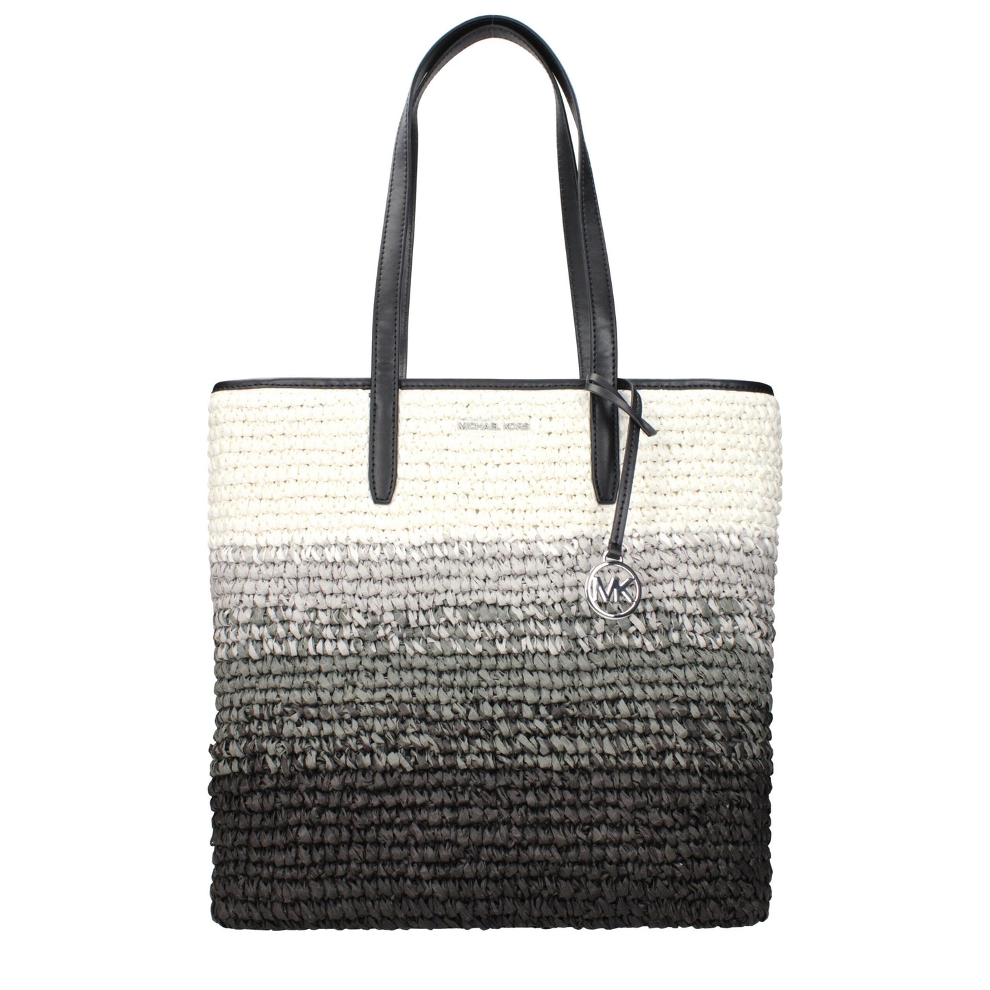 Michael Kors Black Raffia Shoulder Bags