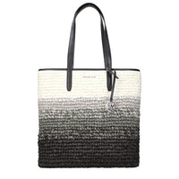 Michael Kors Black Raffia Shoulder Bags