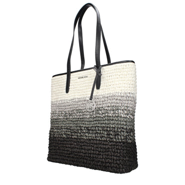 Michael Kors Black Raffia Shoulder Bags