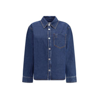 Ami Paris Ami de Coeur Cotton Denim overshirt