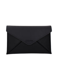 Michael Kors Black Leather Clutch Bags