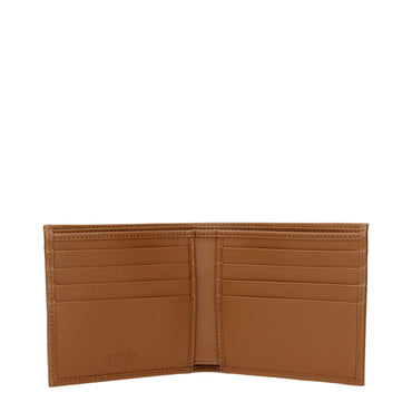 Prada Brown Fabric Wallets