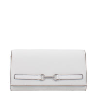 Michael Kors White Leather Clutch Bags