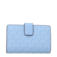 Michael Kors Light Blue Leather Wallets