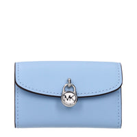 Michael Kors Light Blue Leather Wallets