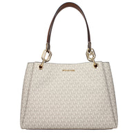 Michael Kors Beige Fabric Shoulder Bags