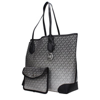 Michael Kors Black Fabric Shoulder Bags