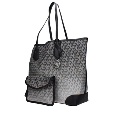 Michael Kors Black Fabric Shoulder Bags