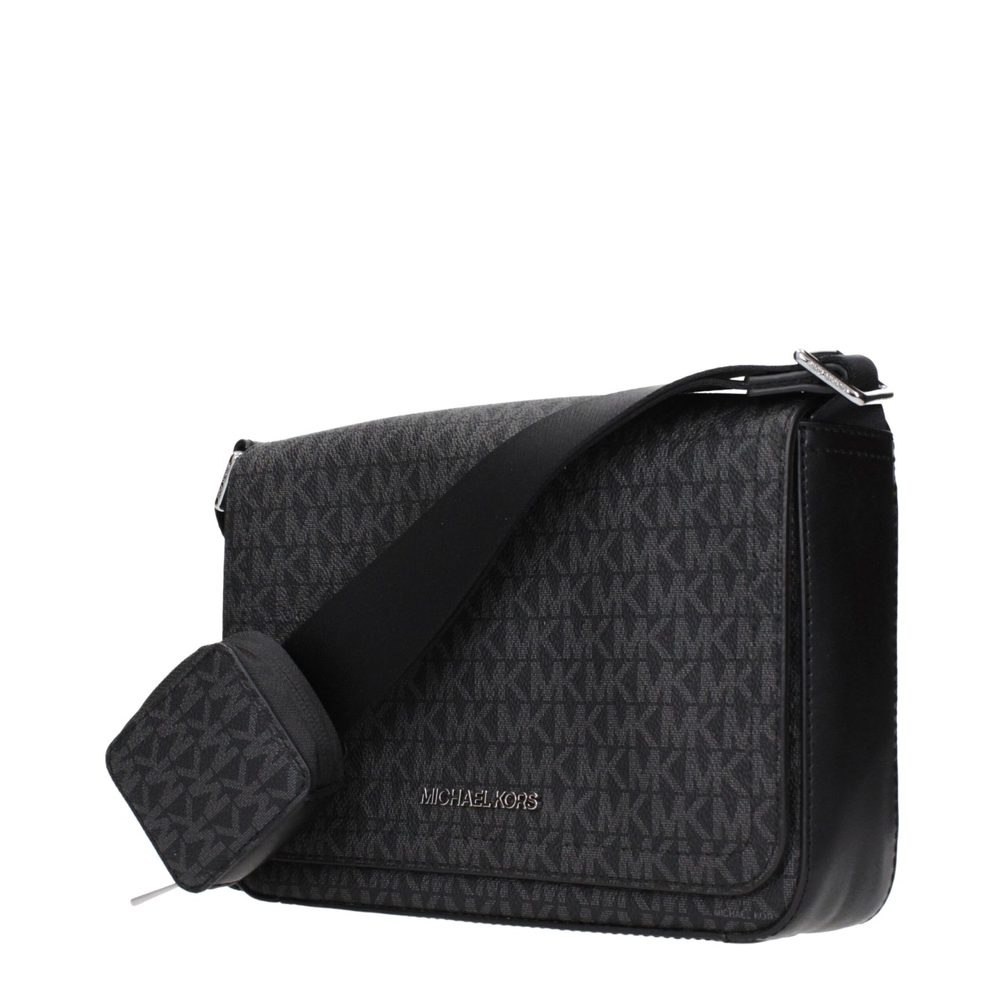Michael Kors Black Fabric Crossbody Bags