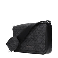 Michael Kors Black Fabric Crossbody Bags