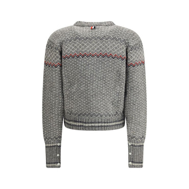 Thom Browne Wool and Mohair Cardigan
