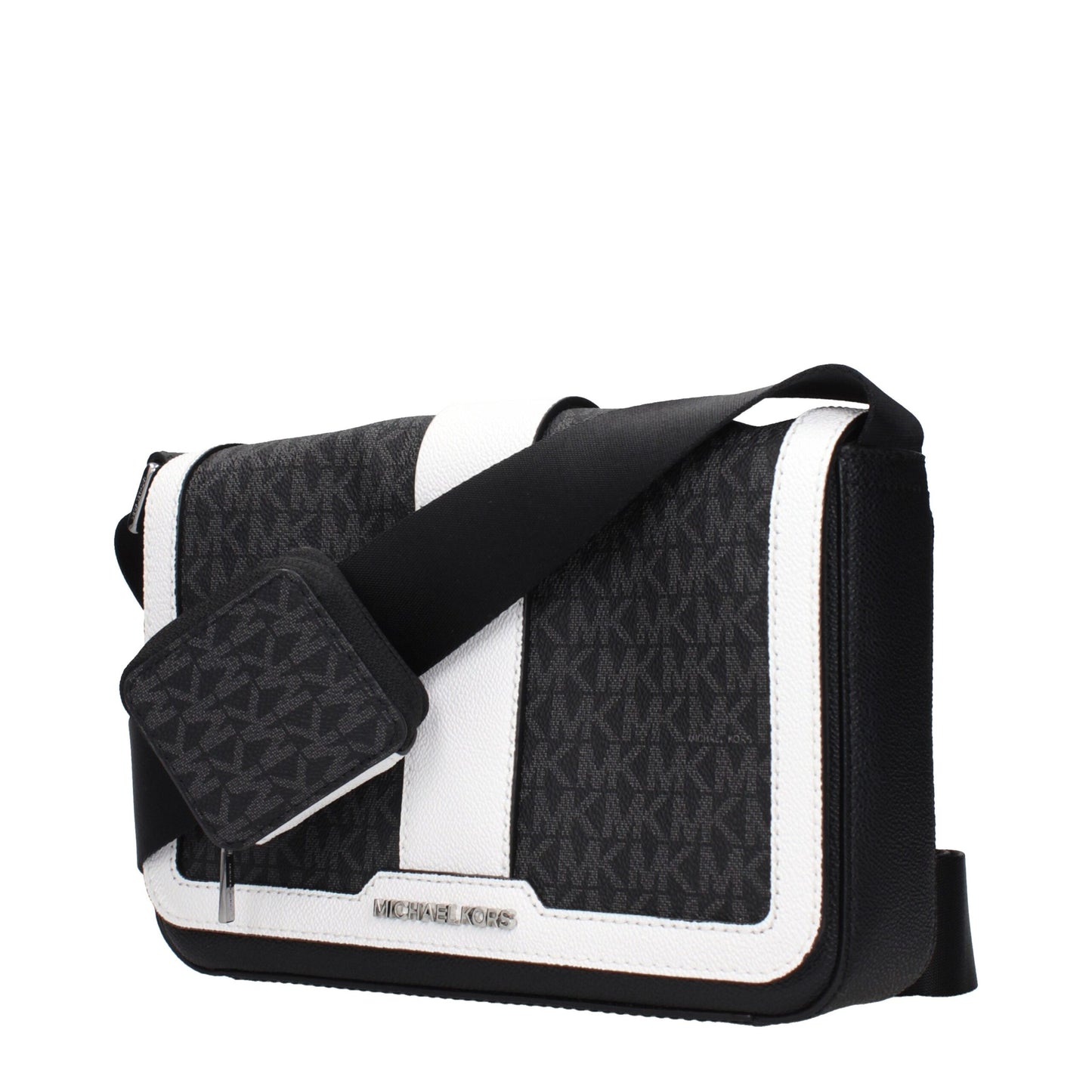Michael Kors Black Fabric Crossbody Bags