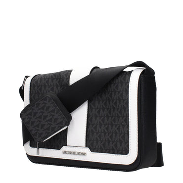Michael Kors Black Fabric Crossbody Bags