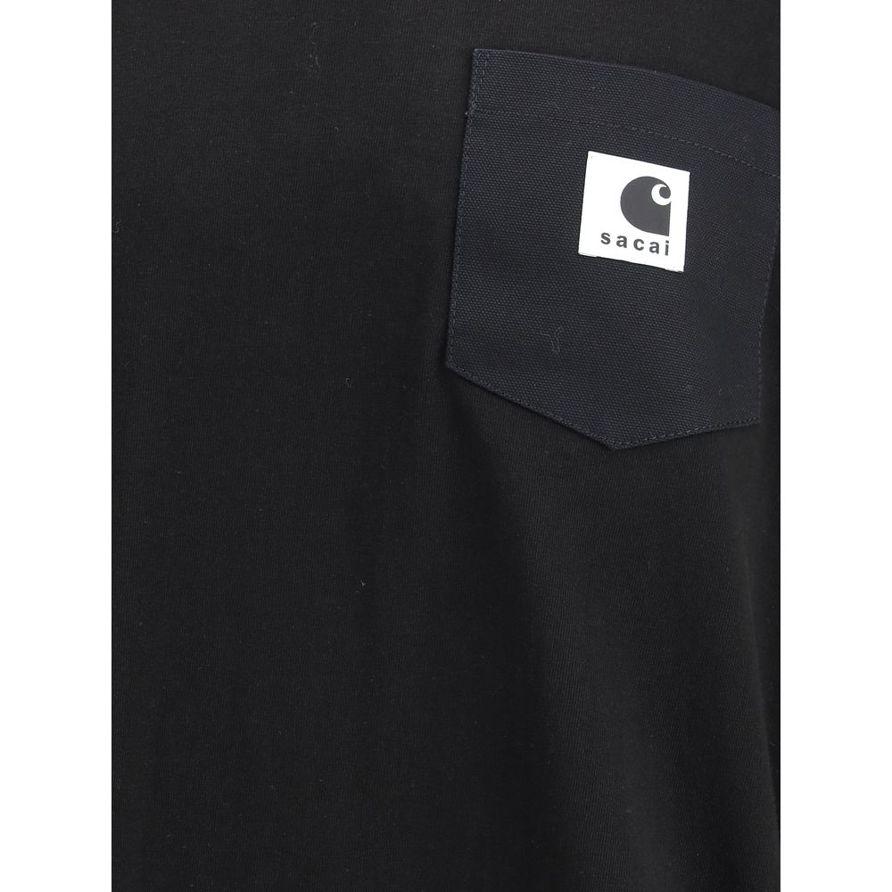 WIP Cotton Jersey L/S T-Shirt by Sacai x Carhartt