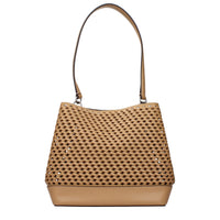 Michael Kors Brown Leather Shoulder Bags