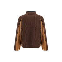 WIP Washed Duck x Wool Knit Jacket by Sacai x Carhartt