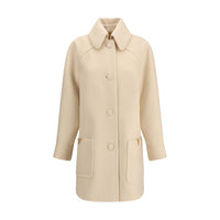 Valentino Wool Drap Caban