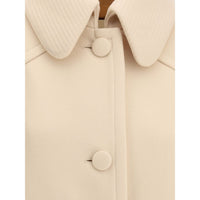 Valentino Wool Drap Caban