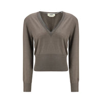 Fendi Cashmere and Silk long-sleeve Sweater