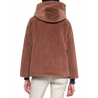 Herno Faux Fur Hooded Jacket