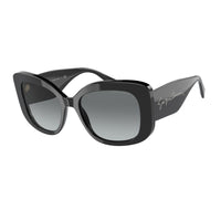 Giorgio Armani Black Acetate Sunglasses