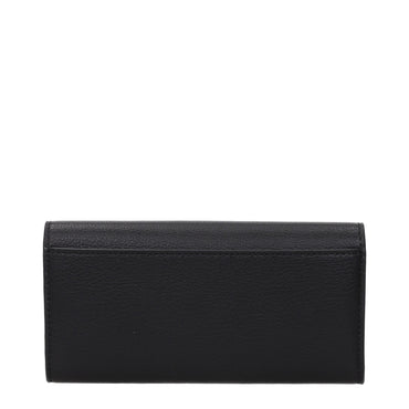 Michael Kors Black Leather Wallets