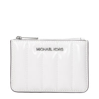 Michael Kors White Leather Wallets